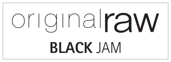 LOGO ORIGINAL RAW BLACK JAM