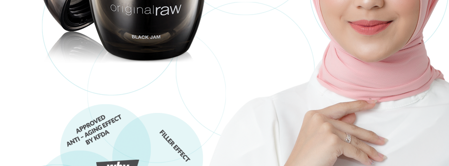 ORIGINAL RAW BLACK JAM + MODEL